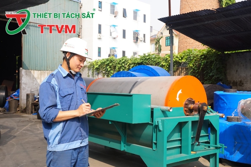 tư vấn máy tuyển từ ướt