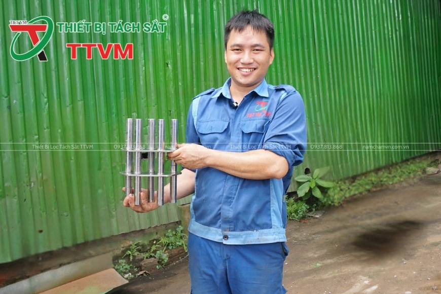 nam châm lưới trong ngành nông sản