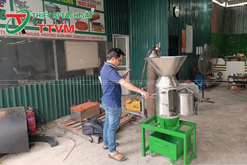 nam châm bạc đạn TTVM lọc sắt