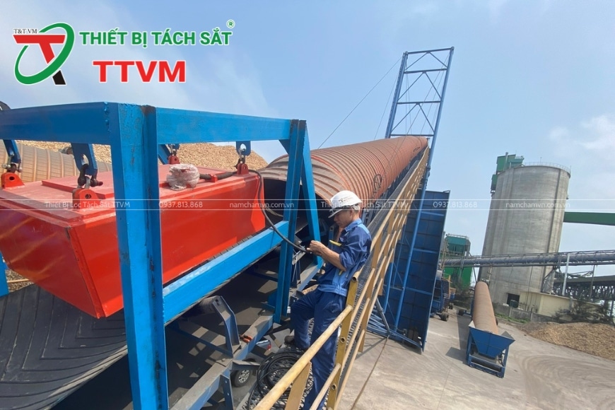 nam châm điện TTVM lọc sắt