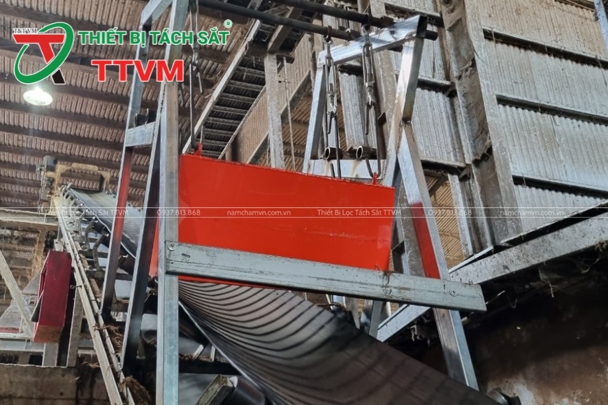 nam châm phẳng TTVM lọc sắt