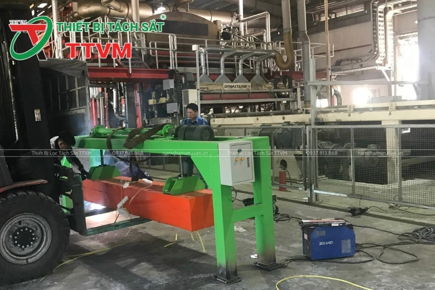 nam châm phẳng trong công nghiệp