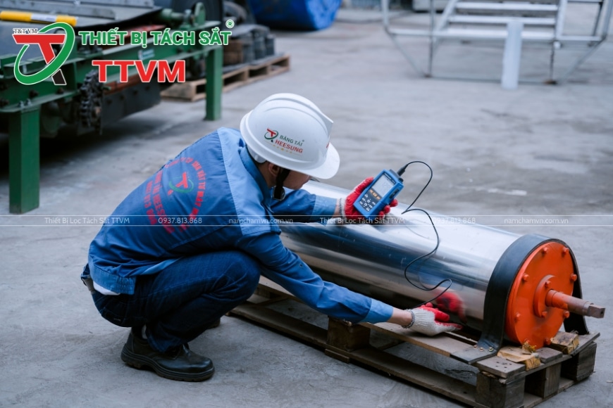 rulo từ lọc sắt