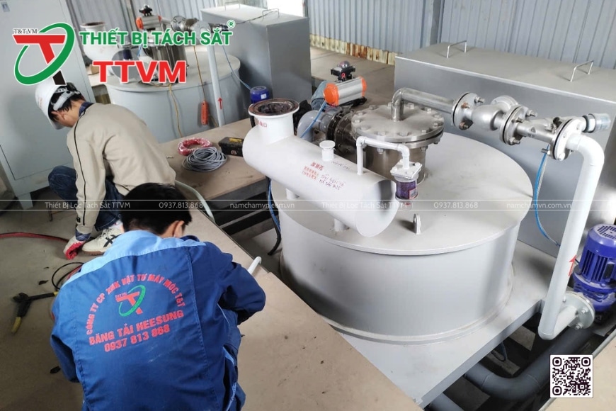 máy tuyển từ điện TTVM