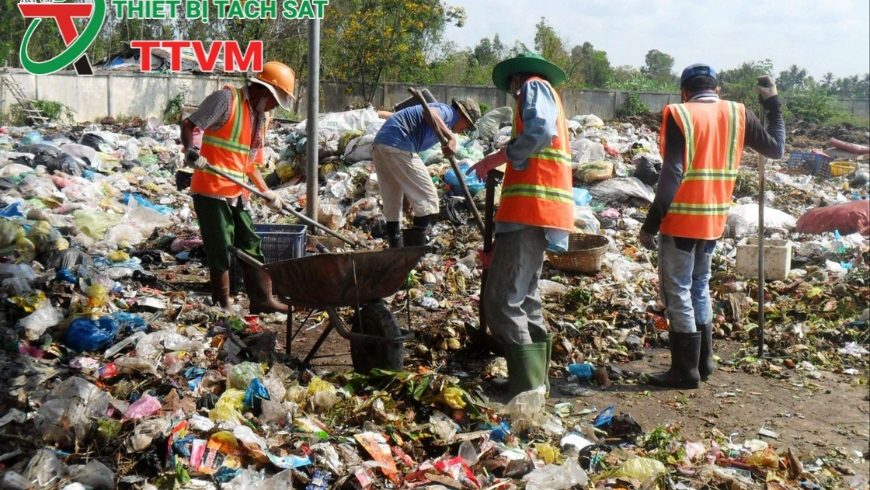Xử lý rác thải sinh hoạt hiệu quả: Giải pháp cấp thiết cho môi trường bền vững