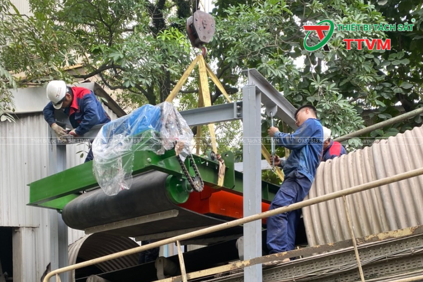 Thiết bị lọc tách sắt TTVM - Giải pháp toàn diện cho vấn đề chất lượng trong ngành xuất nhập khẩu