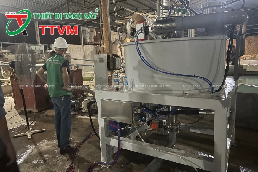 máy tuyển từ điện TTVM