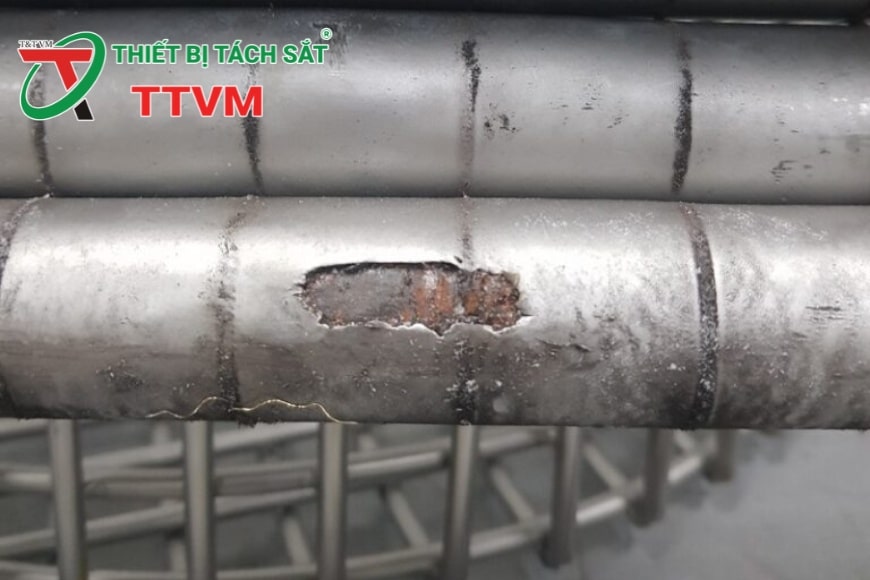 nam châm lọc sắt bị hỏng