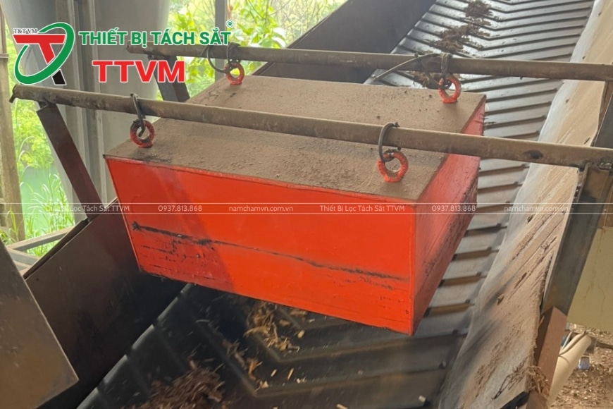 nam châm phẳng TTVM tách sắt