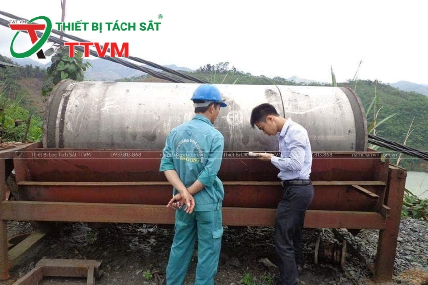 máy tuyển từ trong khai khoáng