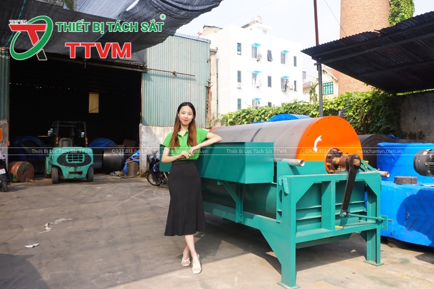 máy tuyển từ ướt TTVM