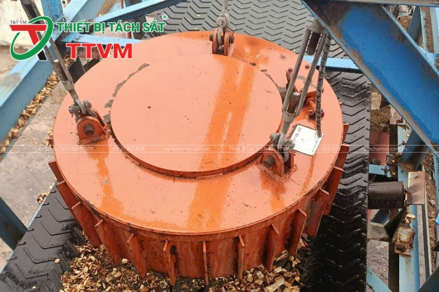 nam châm điện lọc sắt